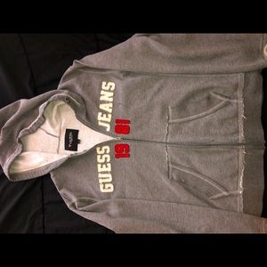 Guess zip-up sweater